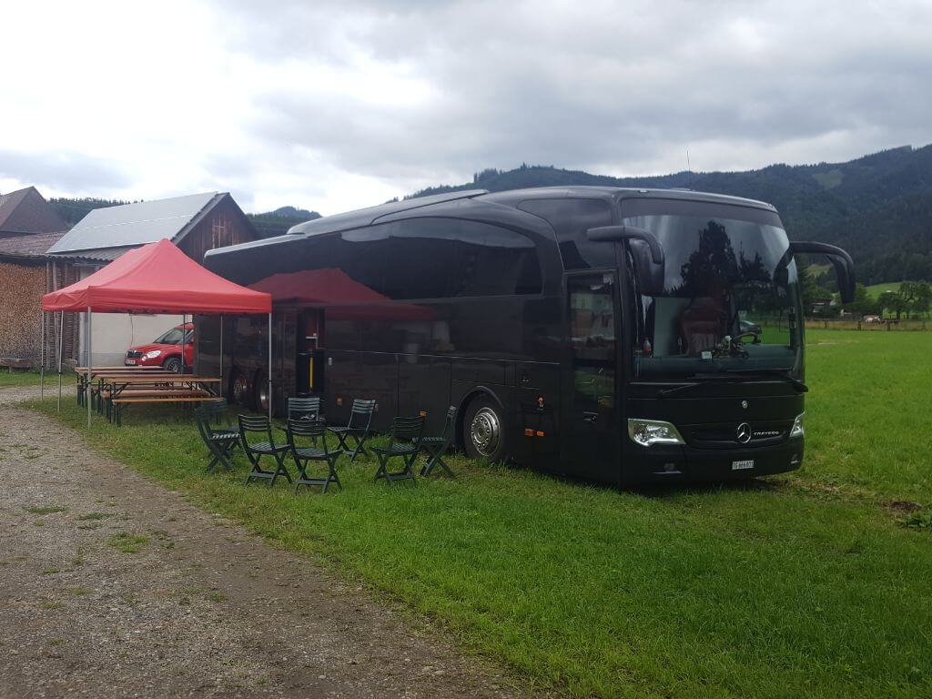 Race Attack Gallery - Tour Bus, Nightliner and Tour Crew in Switzerland - Image 1